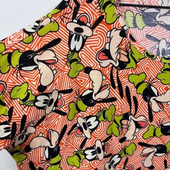 Disney LulaRoe Goofy Printed Short Sleeve Tee 2XL - Picture 6 of 10